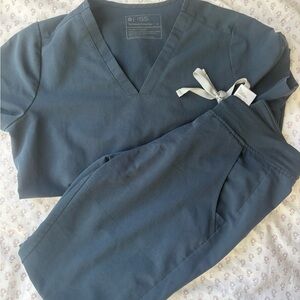 Figs Scrub Set S/XS Dark Harbor